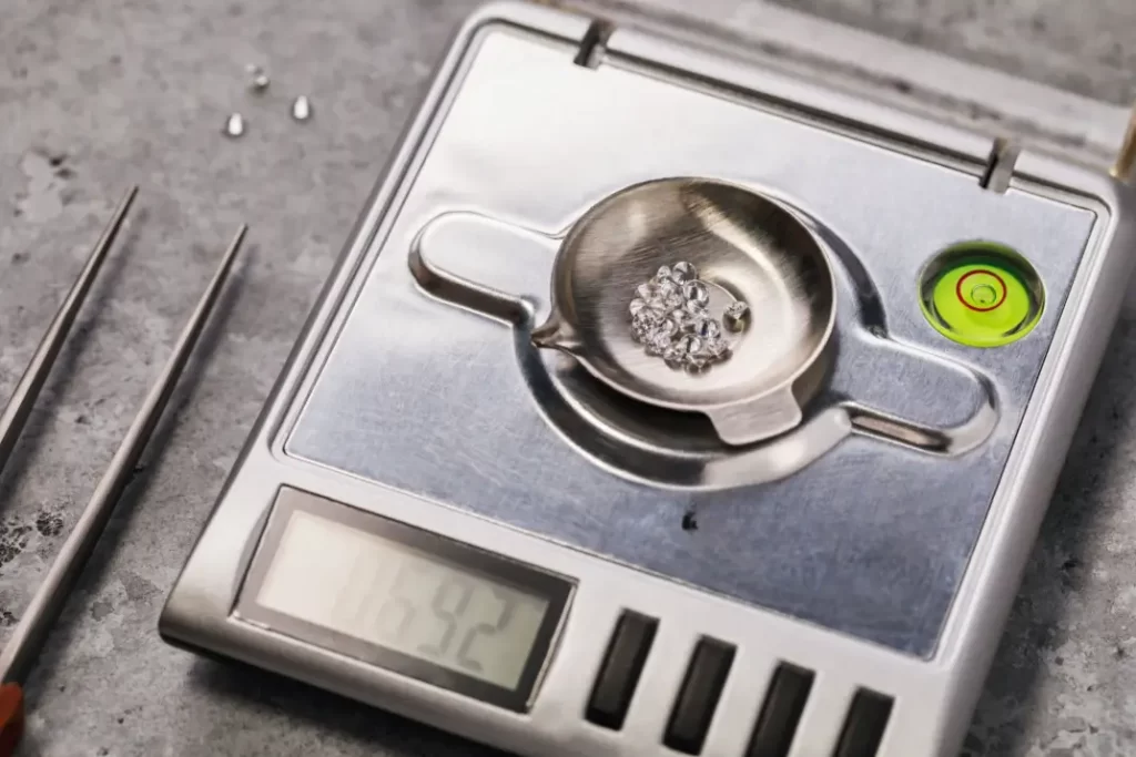 digital carat scale