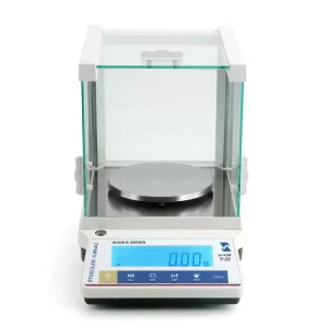 SHINE digital weighing balance with a modern design and a stainless steel weighing platform.